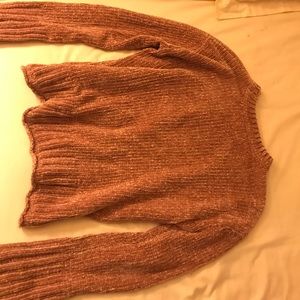 Cozy cropped sweater